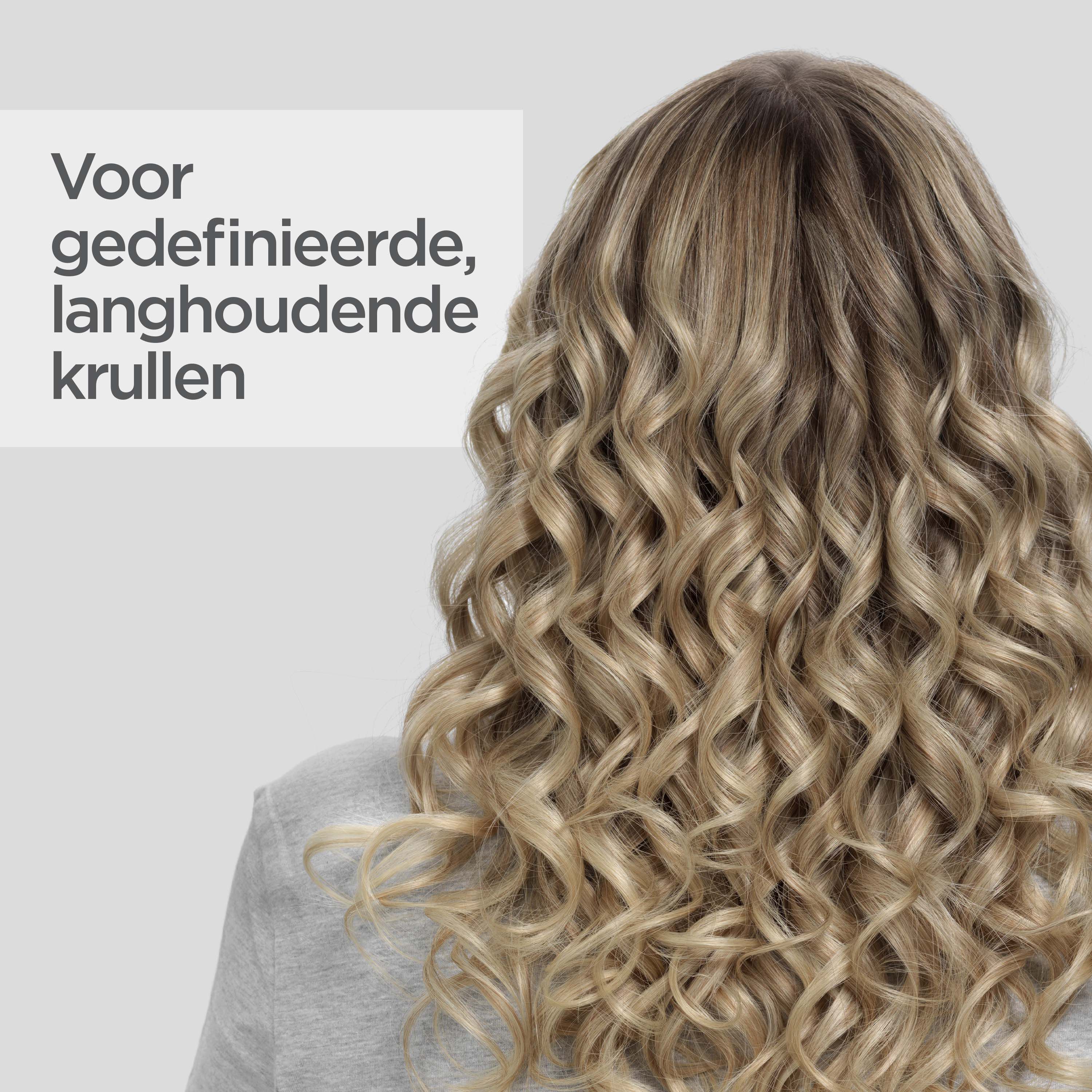 Voor gedefinieerde, langhoudende krullen